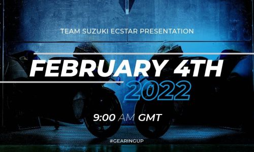 Le Team Suzuki Ecstar va présenter la GSX-RR 2022