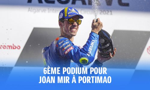Joan Mir remonte sur le podium à Portimão