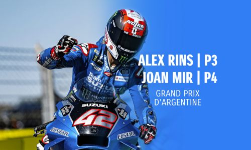 Alex Rins sur le podium en Argentine !