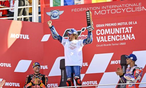 Une victoire pour la dernière de Suzuki en MotoGP